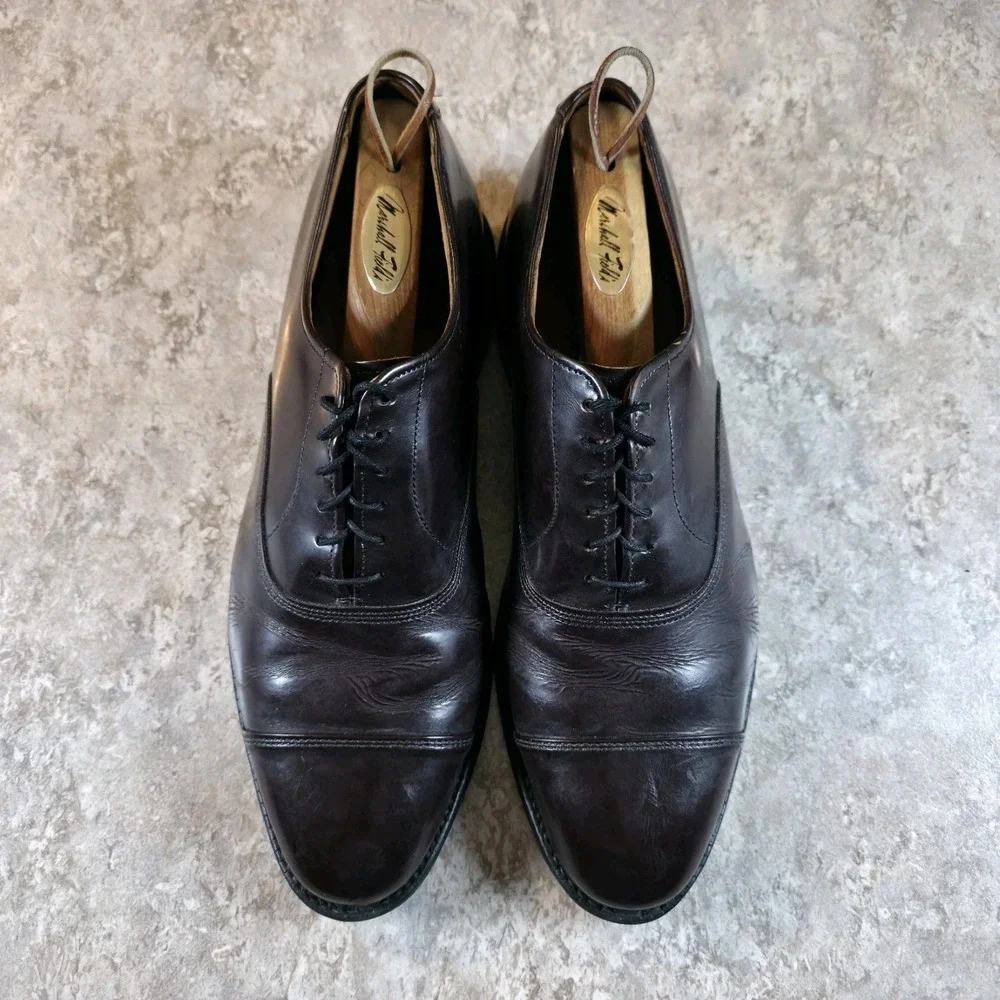 Allen Edmonds Park Avenue Cap Toe Oxfords Dress Shoes Mens 9.5 D Made In USA